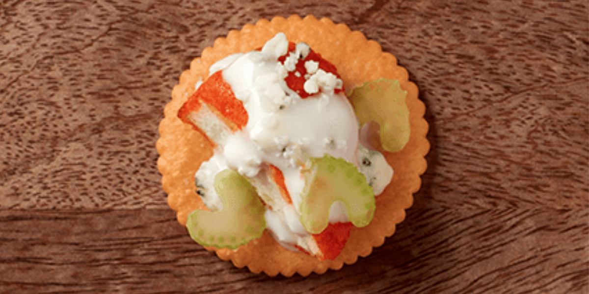RITZ Kickin' Buffalo Chicken Toppers